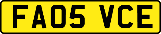FA05VCE