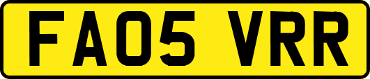 FA05VRR