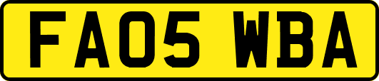FA05WBA