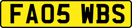 FA05WBS