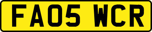 FA05WCR