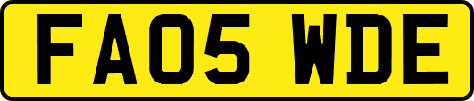 FA05WDE