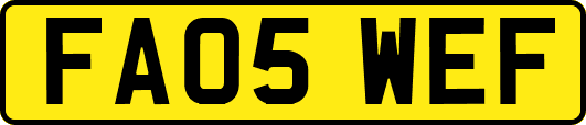 FA05WEF