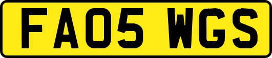 FA05WGS