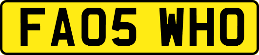 FA05WHO