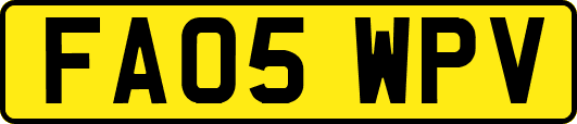 FA05WPV