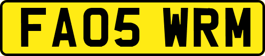 FA05WRM