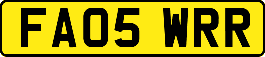 FA05WRR