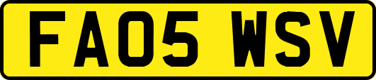 FA05WSV