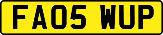FA05WUP