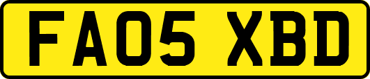 FA05XBD