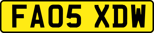 FA05XDW
