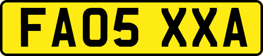 FA05XXA