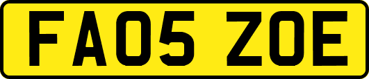 FA05ZOE