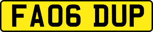 FA06DUP