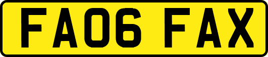 FA06FAX