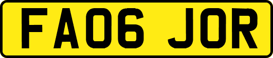 FA06JOR