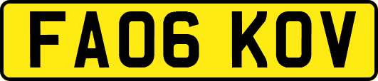 FA06KOV