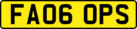 FA06OPS