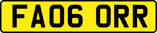 FA06ORR