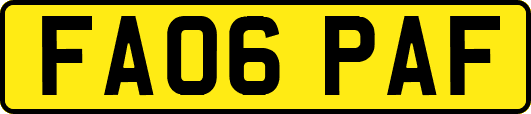 FA06PAF