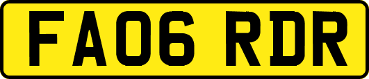 FA06RDR