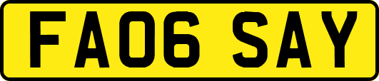 FA06SAY