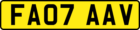 FA07AAV