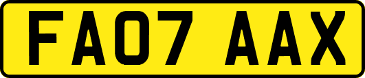 FA07AAX