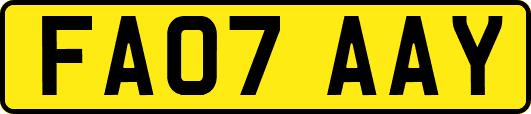FA07AAY