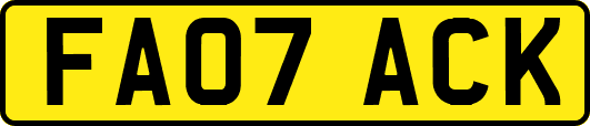 FA07ACK