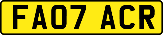 FA07ACR