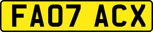 FA07ACX