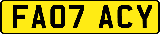 FA07ACY