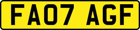 FA07AGF