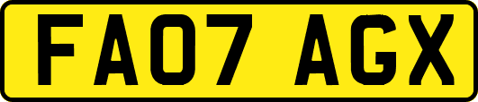 FA07AGX