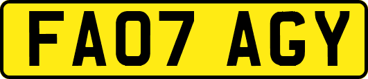 FA07AGY