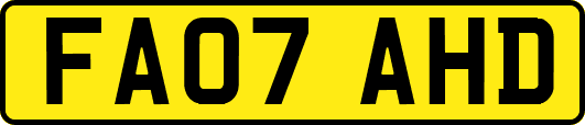 FA07AHD
