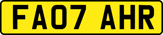 FA07AHR