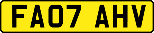FA07AHV