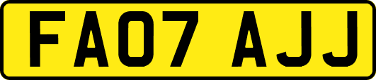 FA07AJJ