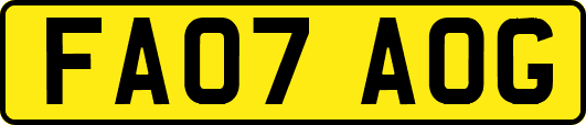 FA07AOG