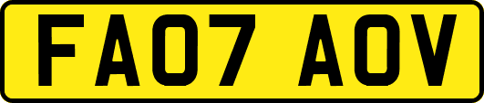 FA07AOV