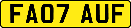 FA07AUF