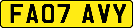 FA07AVY