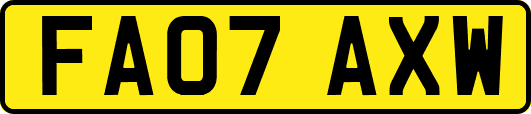 FA07AXW