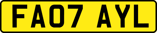 FA07AYL