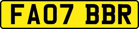 FA07BBR