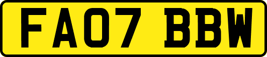 FA07BBW