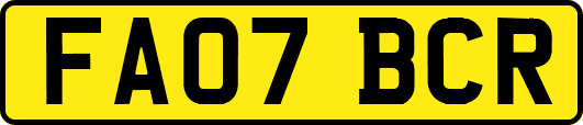 FA07BCR